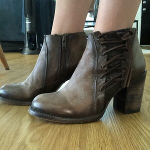Free Bird Brown Booties